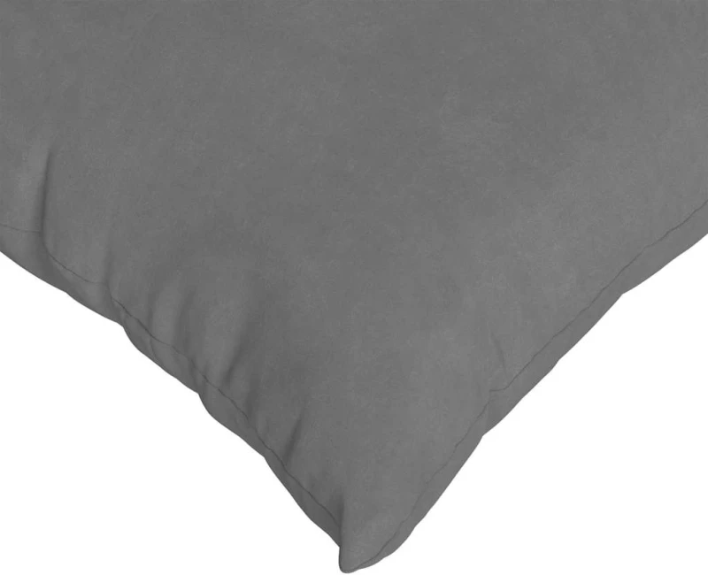 vidaXL Μαξιλάρι Καναπέ 2 pcs Σκούρο Γκρι 45 x 45 cm ύφασμα