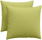 vidaXL Μαξιλάρι Καναπέ 2 pcs Ανοιχτό Πράσινο 50 x 50 cm ύφασμα