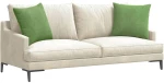 vidaXL Μαξιλάρι Καναπέ 2 pcs Ανοιχτό Πράσινο 50 x 50 cm