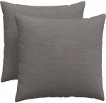 vidaXL Μαξιλάρι Καναπέ 2 pcs Ανοιχτό γκρι 50 x 50 cm