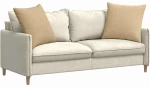 vidaXL Μαξιλάρι Καναπέ 2 pcs Γκρι Πράσινο 80 x 80 cm