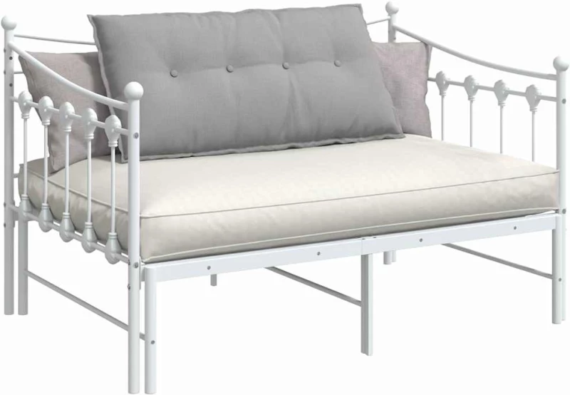 vidaXL Μαξιλάρι Πλάτης Σκίουρος Γκρί 100 x 19 x 50 εκ ύφασμα