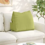 vidaXL Μαξιλάρι Πλάτης Ανοιχτό Πράσινο 60 x 20 x 50 εκ. ύφασμα