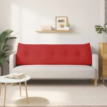 vidaXL Μαξιλάρι Πλάτης Κόκκινο 160 x 24 x 50 εκ ύφασμα