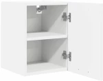 vidaXL Κρεμαστό ντουλάπι με πόρτα Riga 2 pcs Λευκό 30 x 31 x 40 εκ.
