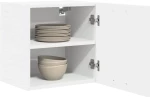 vidaXL Κρεμαστό ντουλάπι με πόρτα Riga 2 pcs Λευκό 40 x 31 x 40 εκ.