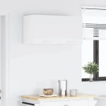 vidaXL Κρεμαστό ντουλάπι με πόρτα Riga 2 pcs Λευκό 40 x 31 x 40 εκ.
