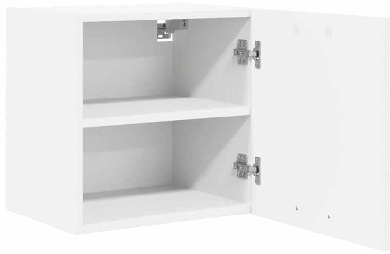 vidaXL Κρεμαστό ντουλάπι με πόρτα Riga 2 pcs Λευκό 40 x 31 x 40 εκ.