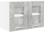 vidaXL Κρεμαστό ντουλάπι Riga 2 pcs Σκυρόδεμα Γκρι 60 x 31 x 40 εκ
