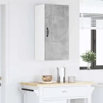 vidaXL Κρεμαστό ντουλάπι κουζίνας Σκυρόδεμα Γκρι 40 x 31 x 80 εκ.