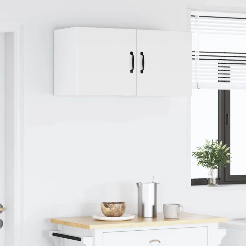 vidaXL Ντουλάπα Κουζίνας Λευκό 40 x 31 x 40 εκ. Επεξεργασμένο ξύλο