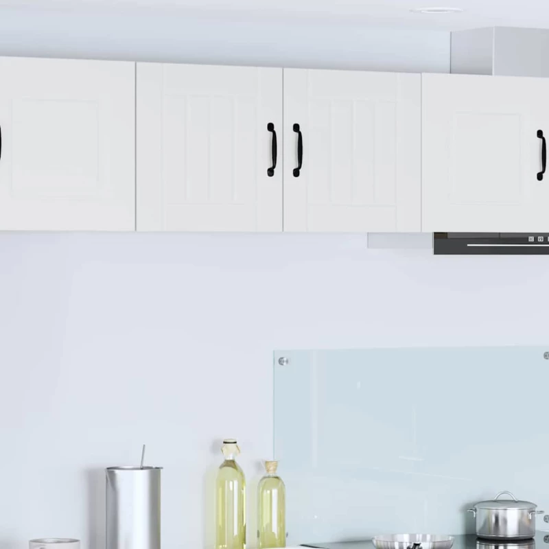 vidaXL Ντουλάπα Κουζίνας Λευκό 80 x 31 x 40 εκ Επεξεργασμένο ξύλο
