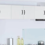 vidaXL Ντουλάπα Κουζίνας Λευκό 80 x 31 x 40 εκ Επεξεργασμένο ξύλο