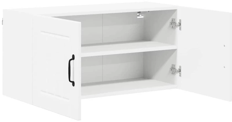 vidaXL Ντουλάπα Κουζίνας Λευκό 80 x 31 x 40 εκ Επεξεργασμένο ξύλο