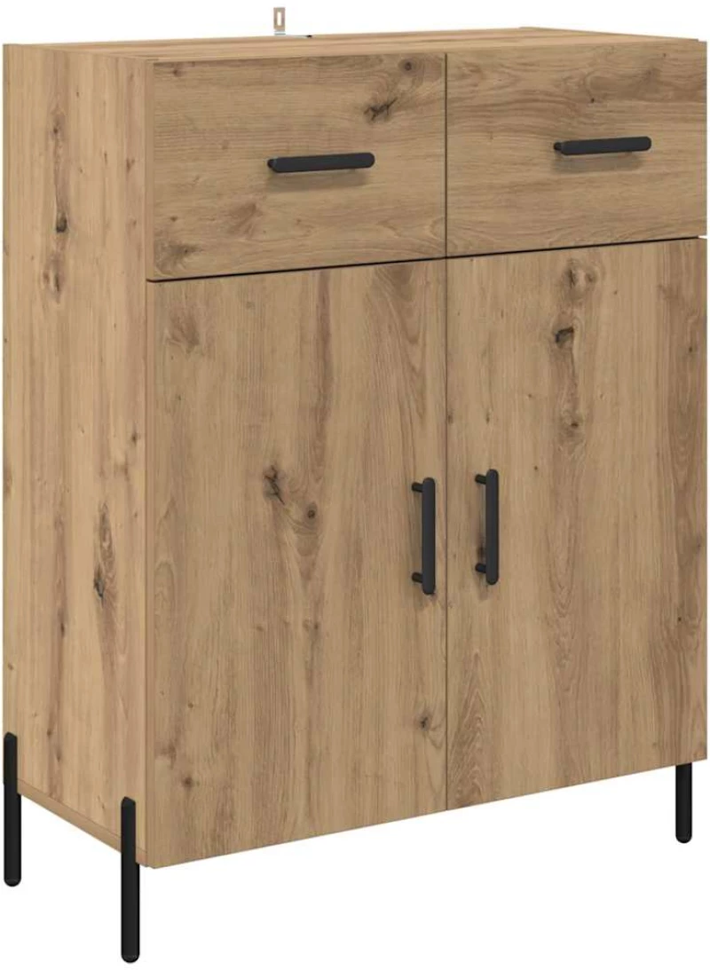vidaXL Highboard Artisan Oak 69,5 x 34 x 180 εκ. Επεξεργασμένο ξύλο