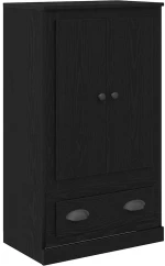 vidaXL Highboard Μαύρη Οξυά 60 x 35,5 x 103,5 εκ. Επεξεργασμένο ξύλο