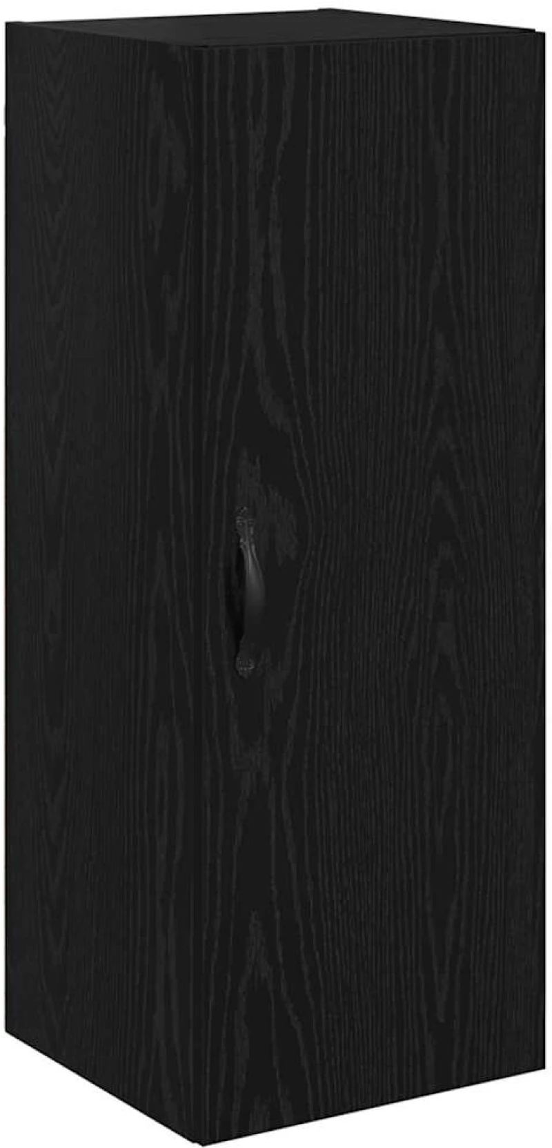 vidaXL Highboard Μαύρη Οξυά 69,5 x 34 x 180 εκ. Επεξεργασμένο ξύλο