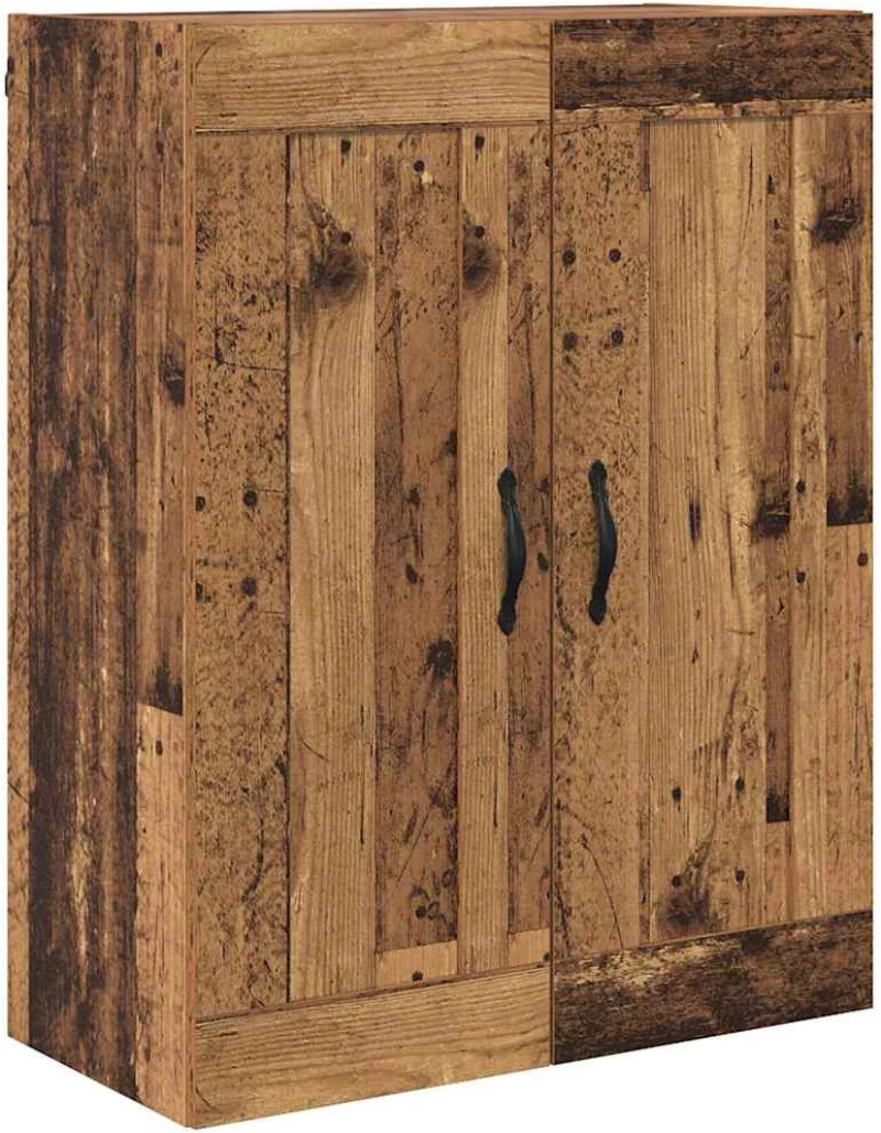 vidaXL Highboard Παλιό Ξύλο 69,5 x 34 x 180 εκ. Επεξεργασμένο ξύλο