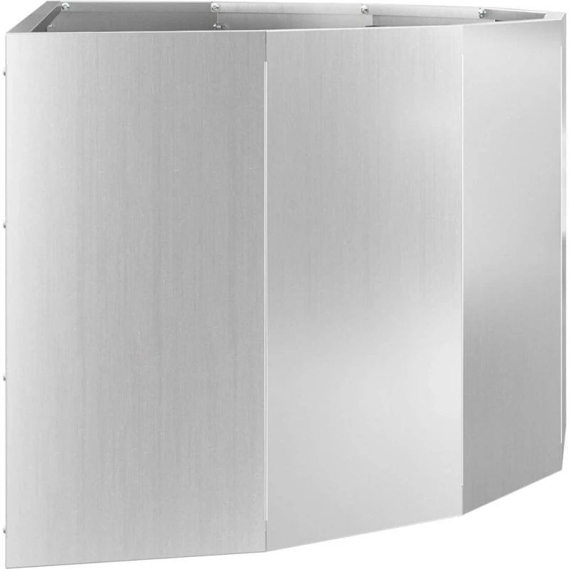 vidaXL Γλάστρα Ασημί 90 x 45 x 35 cm Επικαλυμμένος Χάλυβας