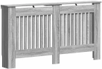 vidaXL Καπάκι Καλοριφέρ Γκρίζο Σονομα 152 x 19 x 81,5 cm