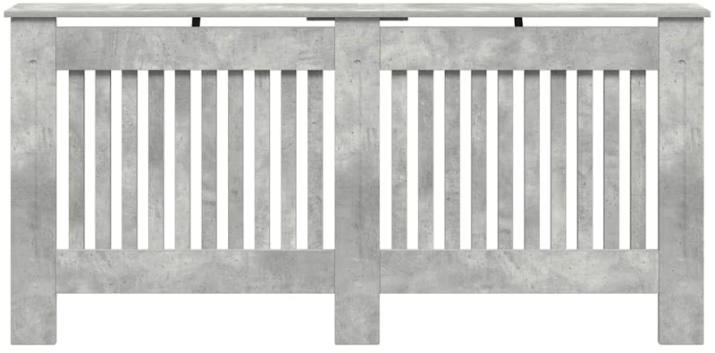 vidaXL Καπάκι Καλοριφέρ Σκυρόδεμα Γκρι 172 x 19 x 81,5 cm
