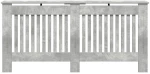 vidaXL Καπάκι Καλοριφέρ Σκυρόδεμα Γκρι 172 x 19 x 81,5 cm