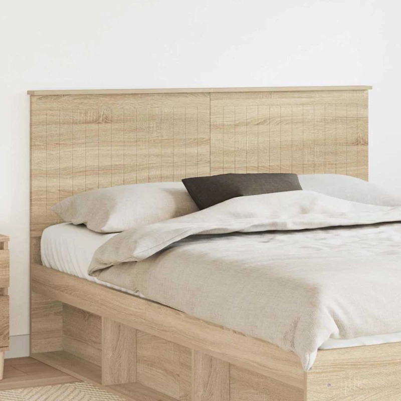 vidaXL Κεφαλάρι με κεφαλάρι Δρύς Sonoma 150 cm Επεξεργασμένο ξύλο