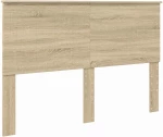 vidaXL Κεφαλάρι με κεφαλάρι Δρύς Sonoma 150 cm Επεξεργασμένο ξύλο