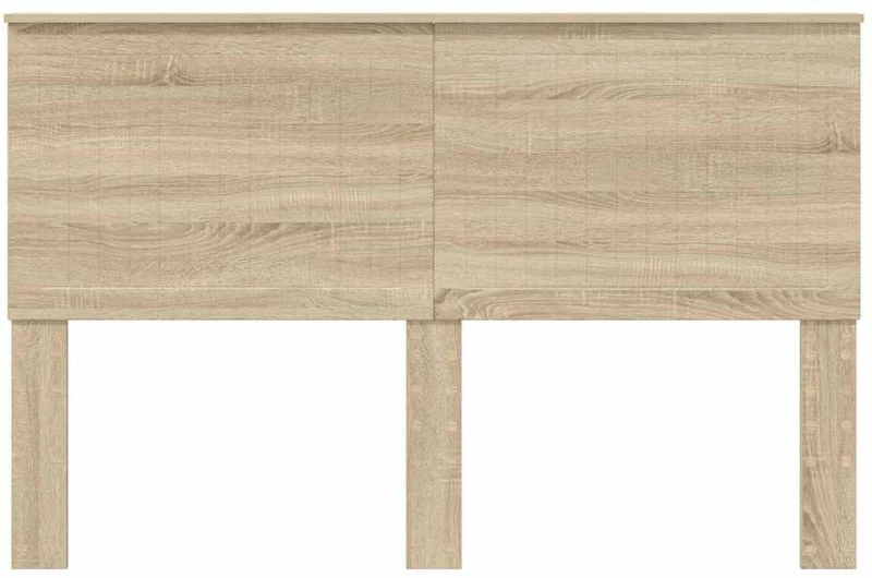 vidaXL Κεφαλάρι με κεφαλάρι Δρύς Sonoma 150 cm Επεξεργασμένο ξύλο
