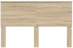 vidaXL Κεφαλάρι με κεφαλάρι Δρύς Sonoma 150 cm Επεξεργασμένο ξύλο