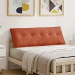 vidaXL Μαξιλάρι Πλάτης Κόκκινο Πορτοκαλί 140 x 50 cm