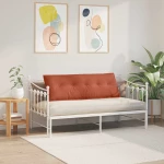 vidaXL Μαξιλάρι Πλάτης Κόκκινο Πορτοκαλί 140 x 50 cm