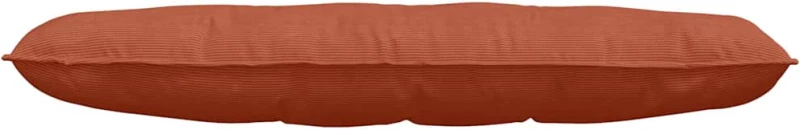 vidaXL Μαξιλάρι Πλάτης Κόκκινο Πορτοκαλί 140 x 50 cm