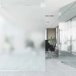 vidaXL Στατική Μεμβράνη Παράθυρου Γκρι με Θολό Εφέ 60 x 500 cm PVC