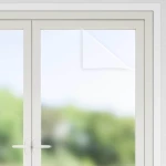 vidaXL Στατική Μεμβράνη Παράθυρου Γκρι με Θολό Εφέ 60 x 500 cm PVC