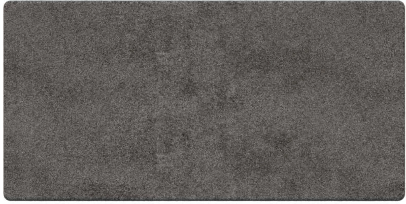 vidaXL Δερμάτινο Χαλί Γκρι 100 x 200 cm 100% Πολυπροπυλένιο Τούφτα