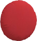 vidaXL Μαξιλάρια καθισμάτων 2 pcs Κόκκινο Ø40 x 13 εκ ύφασμα