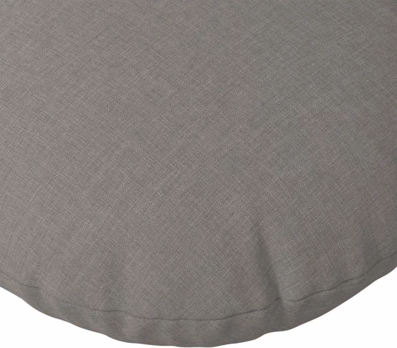 vidaXL Μαξιλάρια καθισμάτων 2 pcs Taupe Ø50 x 19 εκ ύφασμα