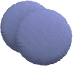 vidaXL Μαξιλάρια καθισμάτων 2 pcs Μπλε τζην Ø80 x 29 εκ ύφασμα