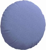vidaXL Μαξιλάρια καθισμάτων 2 pcs Μπλε τζην Ø80 x 29 εκ ύφασμα