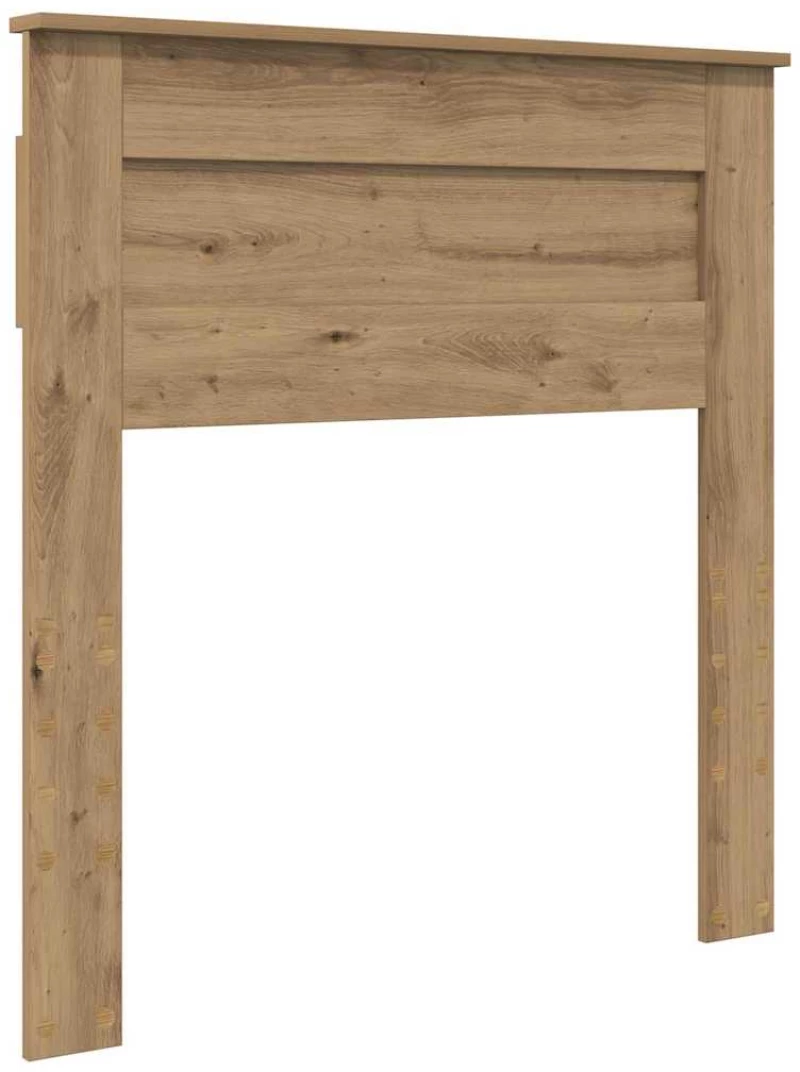 vidaXL Κεφαλάρι με κεφαλάρι Artisan Oak 100 cm Επεξεργασμένο ξύλο
