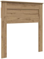 vidaXL Κεφαλάρι με κεφαλάρι Artisan Oak 100 cm Επεξεργασμένο ξύλο
