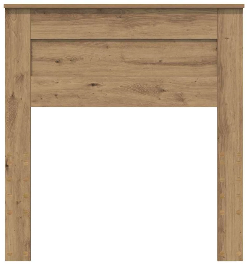 vidaXL Κεφαλάρι με κεφαλάρι Artisan Oak 100 cm Επεξεργασμένο ξύλο