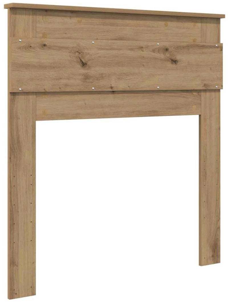 vidaXL Κεφαλάρι με κεφαλάρι Artisan Oak 100 cm Επεξεργασμένο ξύλο