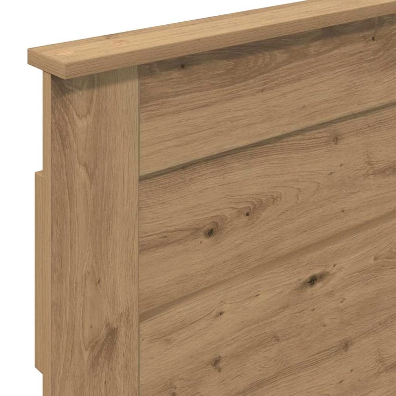 vidaXL Κεφαλάρι με κεφαλάρι Artisan Oak 100 cm Επεξεργασμένο ξύλο
