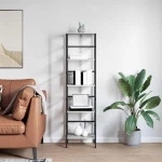 vidaXL Ράφι Βιβλίων Γκρίζο Σονομα 40 x 29,5 x 149 εκ