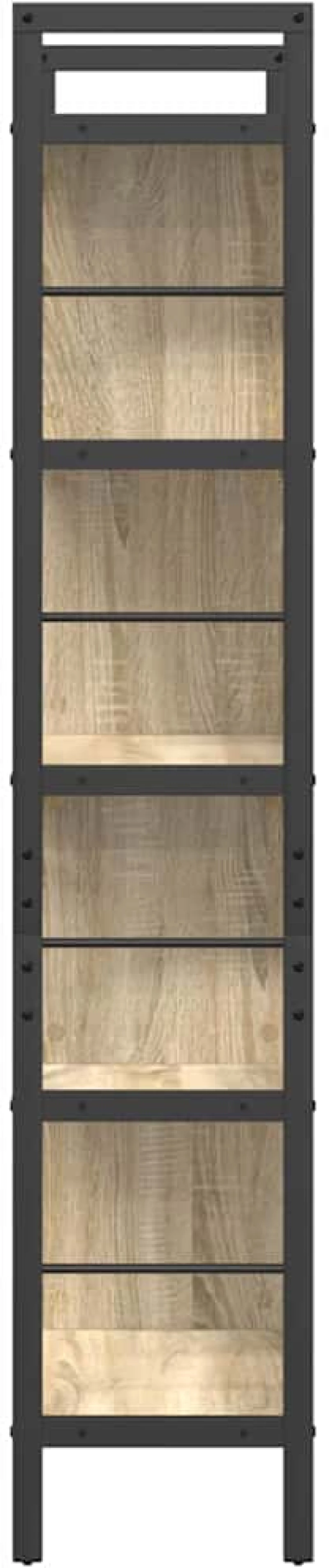 vidaXL Ράφι Βιβλίων Δρύς Sonoma 75 x 30 x 156 εκ. Επεξεργασμένο ξύλο