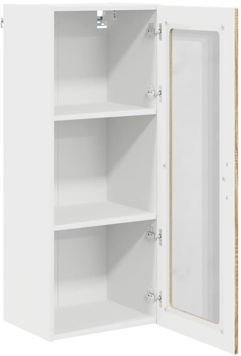 vidaXL Κρεμαστό ντουλάπι κουζίνας Δρύς Sonoma 40 x 31 x 100 εκ.