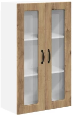 vidaXL Κρεμαστό ντουλάπι κουζίνας Artisan Oak 60 x 31 x 100 εκ.