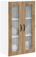 vidaXL Κρεμαστό ντουλάπι κουζίνας Artisan Oak 60 x 31 x 100 εκ.